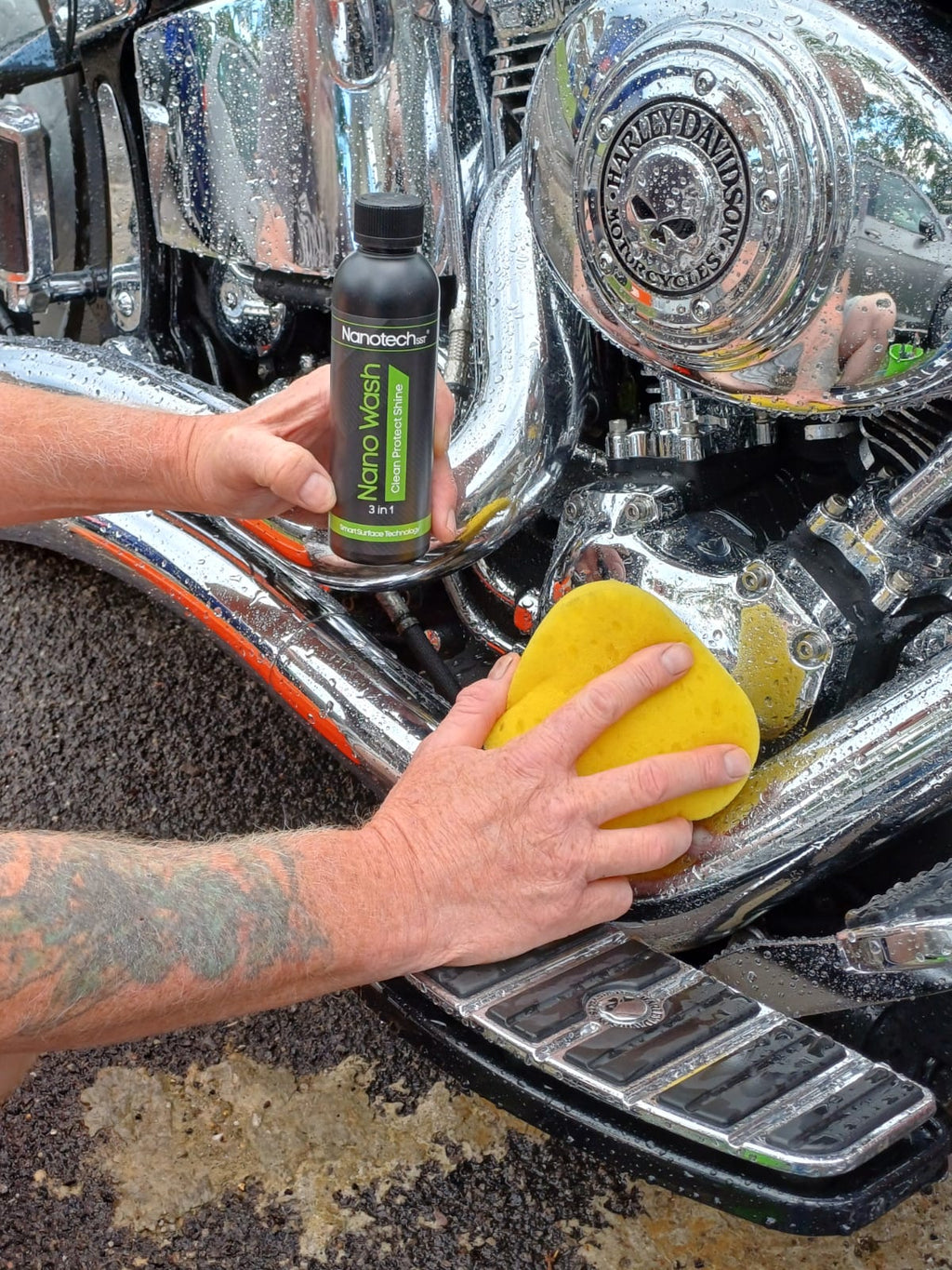 Nano Wash 500ml Cleaner by Nanotech SST - Ultimate Surface Protection and Stain Remover

