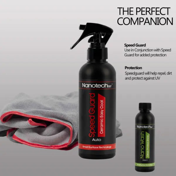 New Nano Wash Auto 250ml Car Cleaner by Nanotech SST - Ultimate Dirt and Stain Remover

