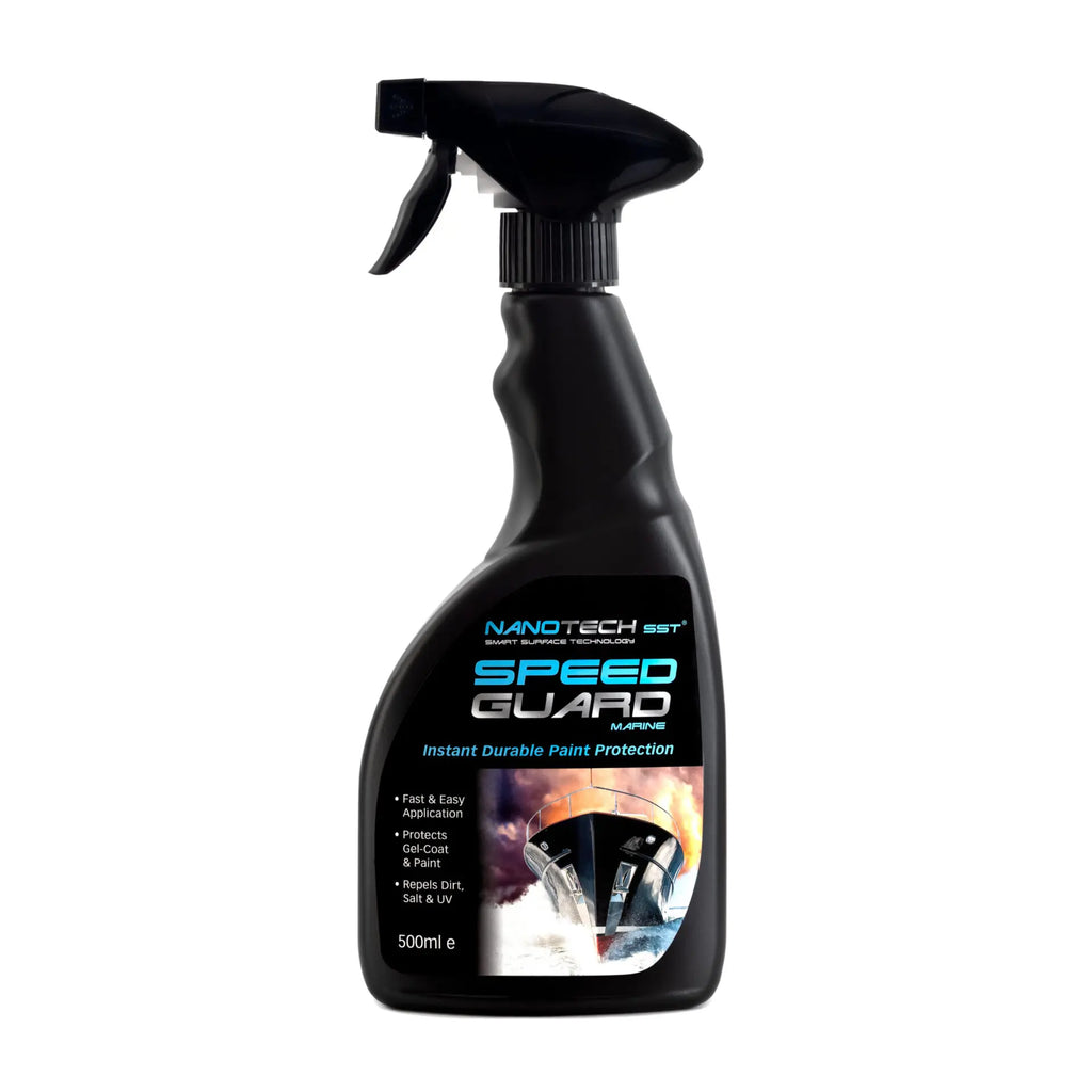 Nanotech SST Speed Guard Marine 500ml - ceramic coating for UV and saltwater protection.