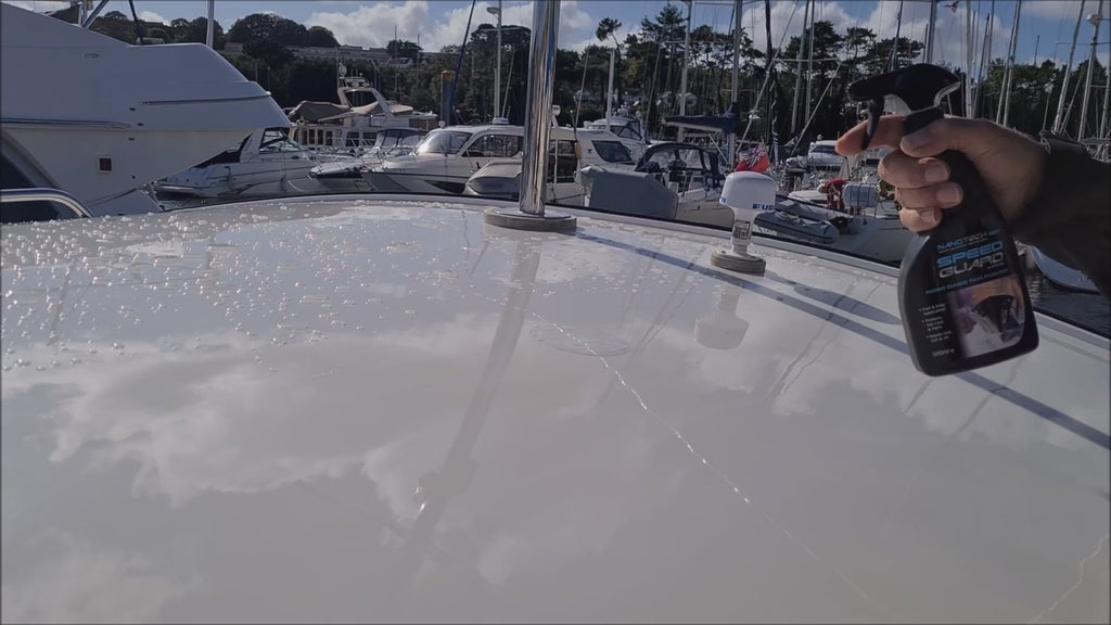 Nanotech SST Speed Guard Marine 500ml - marine ceramic coating spray for UV and saltwater protection.
