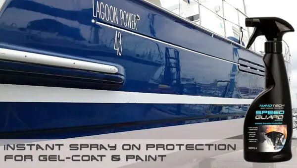Nanotech SST Speed Guard Marine 500ml - marine ceramic coating spray for UV and saltwater protection.