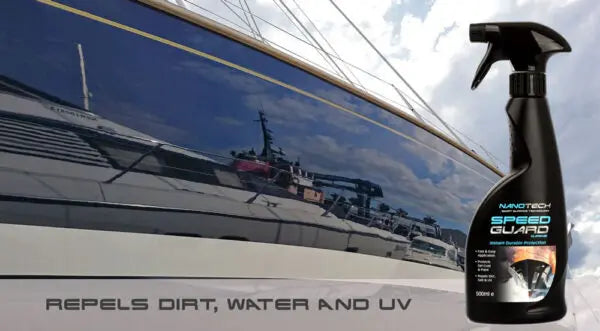 Nanotech SST Speed Guard Marine 500ml - marine ceramic coating spray for UV and saltwater protection.