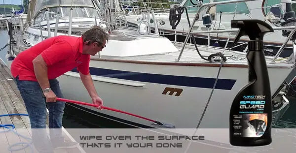 Nanotech SST Speed Guard Marine 500ml - marine ceramic coating spray for UV and saltwater protection.