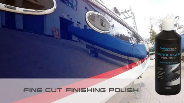Nanotech SST Super Gloss Polish 500ml - high-gloss polish for dark gel-coat and paint surfaces